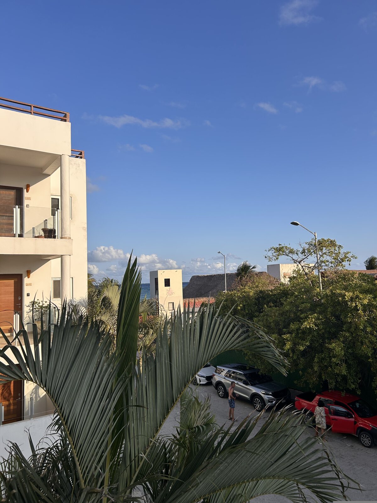 Vista urbana desde el departamento