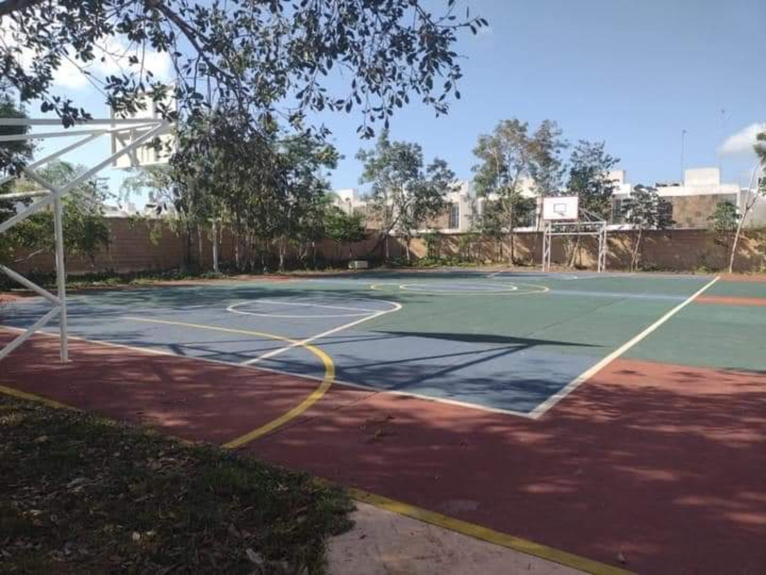 Cancha deportiva del residencial